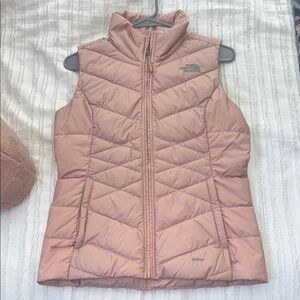 The North Face Pink Puffer Vest